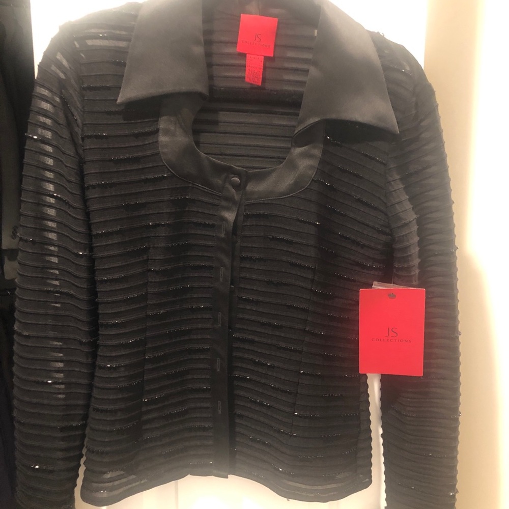 NEW WITH TAGS! JS COLLECTIONS TOP/Jacket.